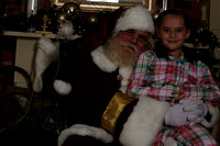 Savannah and Santa